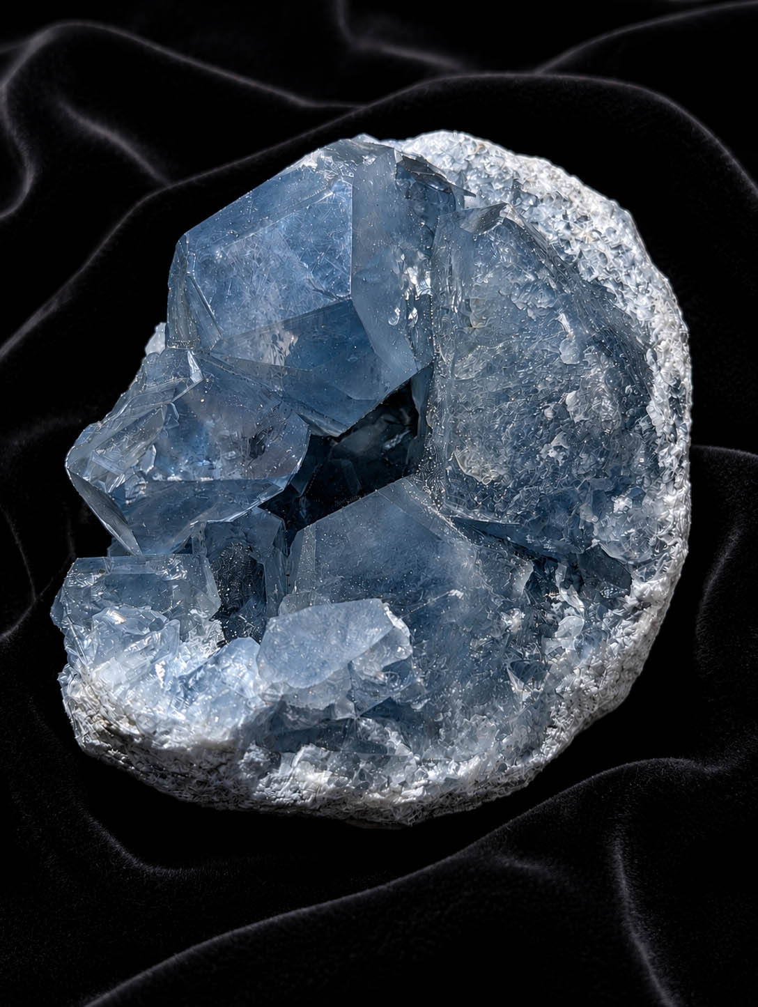 Blue Horizon - Blue Celestite Geode