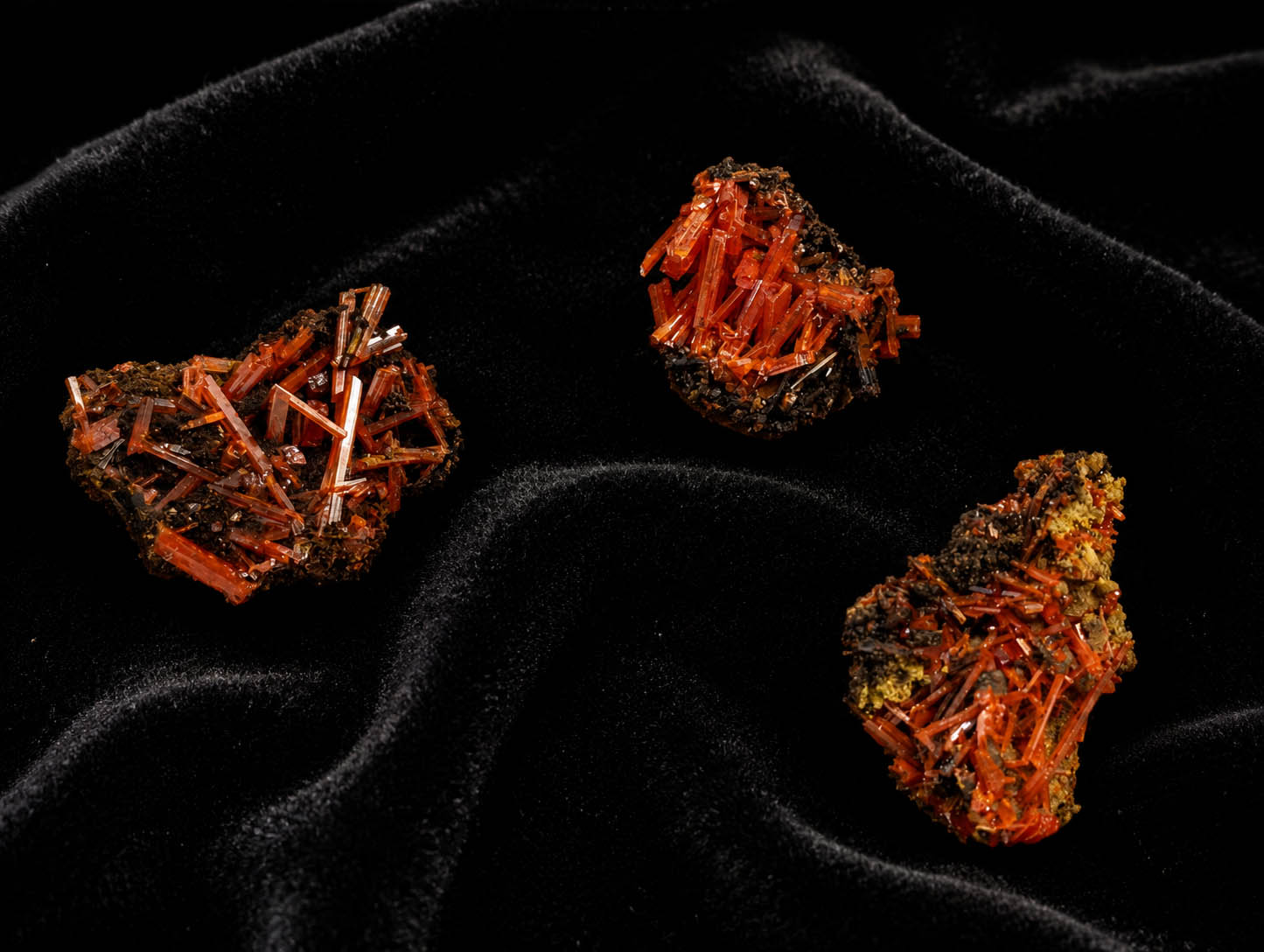 Crimson Lightning - Crocoite Specimen Set